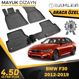 Bmw 3 Serisi F30 Havuzlu Paspas SAHLER 4.5D Paspas (2012-2019) -- MAYUK Dizayn --