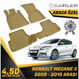  Renault Megane 3 Bej Paspas SAHLER 4.5D Paspas (2009-2015) -- MAYUK Dizayn --