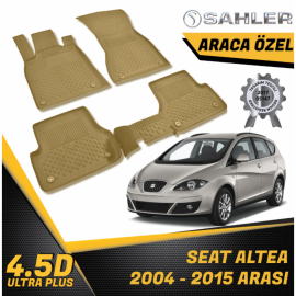  Seat Altea Bej Paspas SAHLER 4.5D Paspas (2004-2015) -- MAYUK Dizayn --