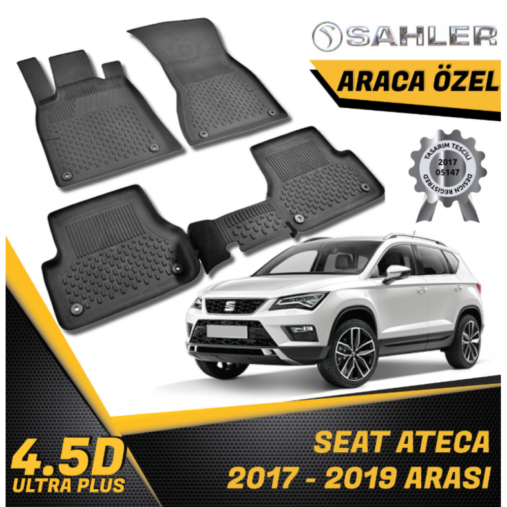  Seat Ateca Paspas SAHLER 4.5D Paspas (2017-2019) -- MAYUK Dizayn --