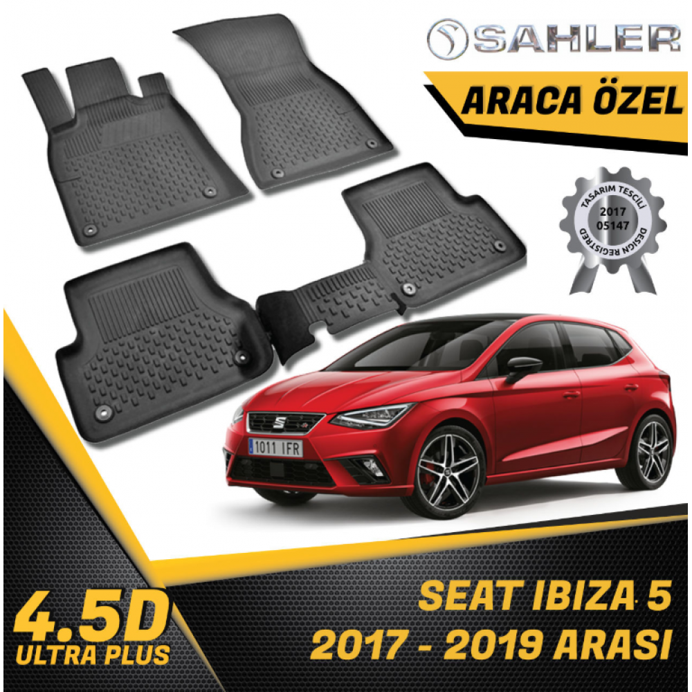  Seat Ibiza 5 Paspas SAHLER 4.5D Paspas (2017-2019) -- MAYUK Dizayn --