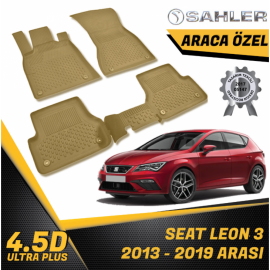  Seat Leon MK3 Bej Paspas SAHLER 4.5D Paspas (2013-2020) -- MAYUK Dizayn --