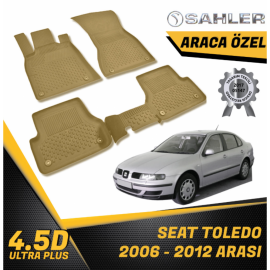  Seat Toledo Bej Paspas SAHLER 4.5D Paspas (2006-2012) -- MAYUK Dizayn --