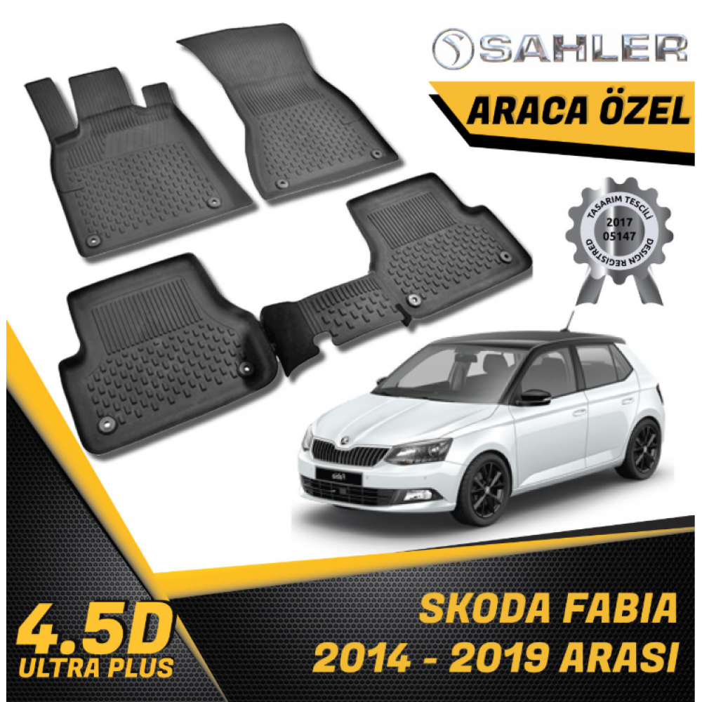  Skoda Fabia Paspas SAHLER 4.5D Paspas (2014-2019) -- MAYUK Dizayn --