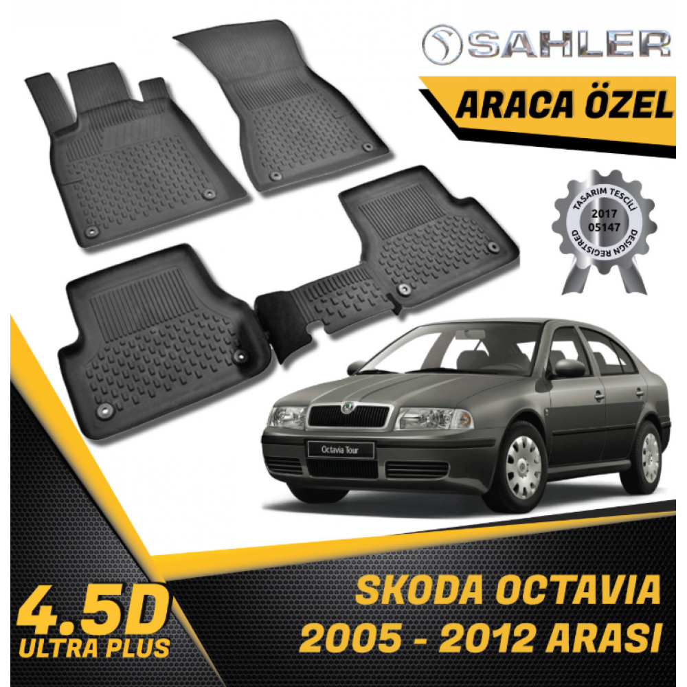  Skoda Octavia Paspas SAHLER 4.5D Paspas (2005-2012) -- MAYUK Dizayn --