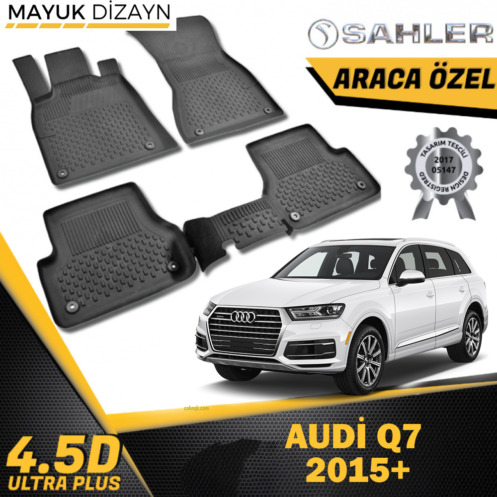 AUDİ Q7 (2015+) Sahler LUX Seri Oto Paspas