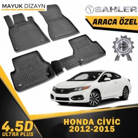  Honda Civic FC5 Havuzlu Paspas SAHLER 4.5D Paspas (2016-) -- MAYUK Dizayn --