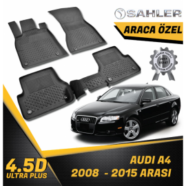  Audi A4 B8 Havuzlu Paspas SAHLER 4.5D Paspas (2008-2015) -- MAYUK Dizayn --