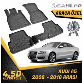  Audi A5 Havuzlu Paspas SAHLER 4.5D Paspas (2008-2016) -- MAYUK Dizayn --