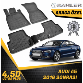  Audi A5 Havuzlu Paspas SAHLER 4.5D Paspas (2016-) -- MAYUK Dizayn --