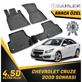  Chevrolet Cruze Sedan-HB Uyumlu Havuzlu Paspas SAHLER 4.5D Paspas (2009-) -- MAYUK Dizayn --