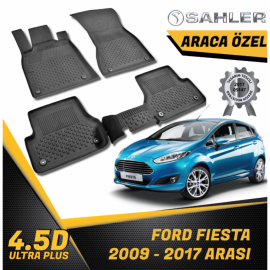  Ford Fiesta Havuzlu Paspas SAHLER 4.5D Paspas (2009-2017) -- MAYUK Dizayn --