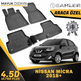 NİSSAN MİCRA 2018+ 4.5D SAHLER HAVUZLU PASPAS