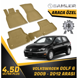  Volkswagen Golf 6 Bej SAHLER 4.5D Paspas (2008-2012) -- MAYUK Dizayn --