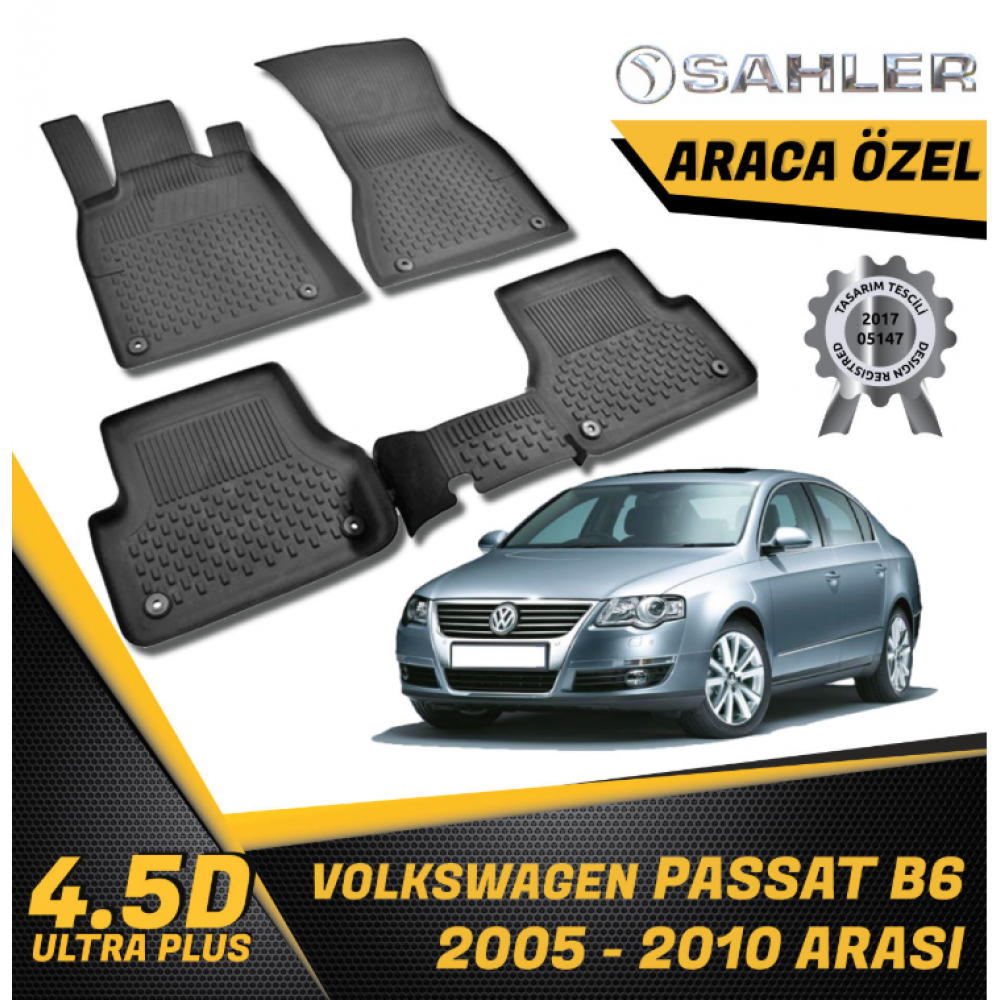  Volkswagen Passat B6 SAHLER 4.5D Paspas (2005-2010) -- MAYUK Dizayn --