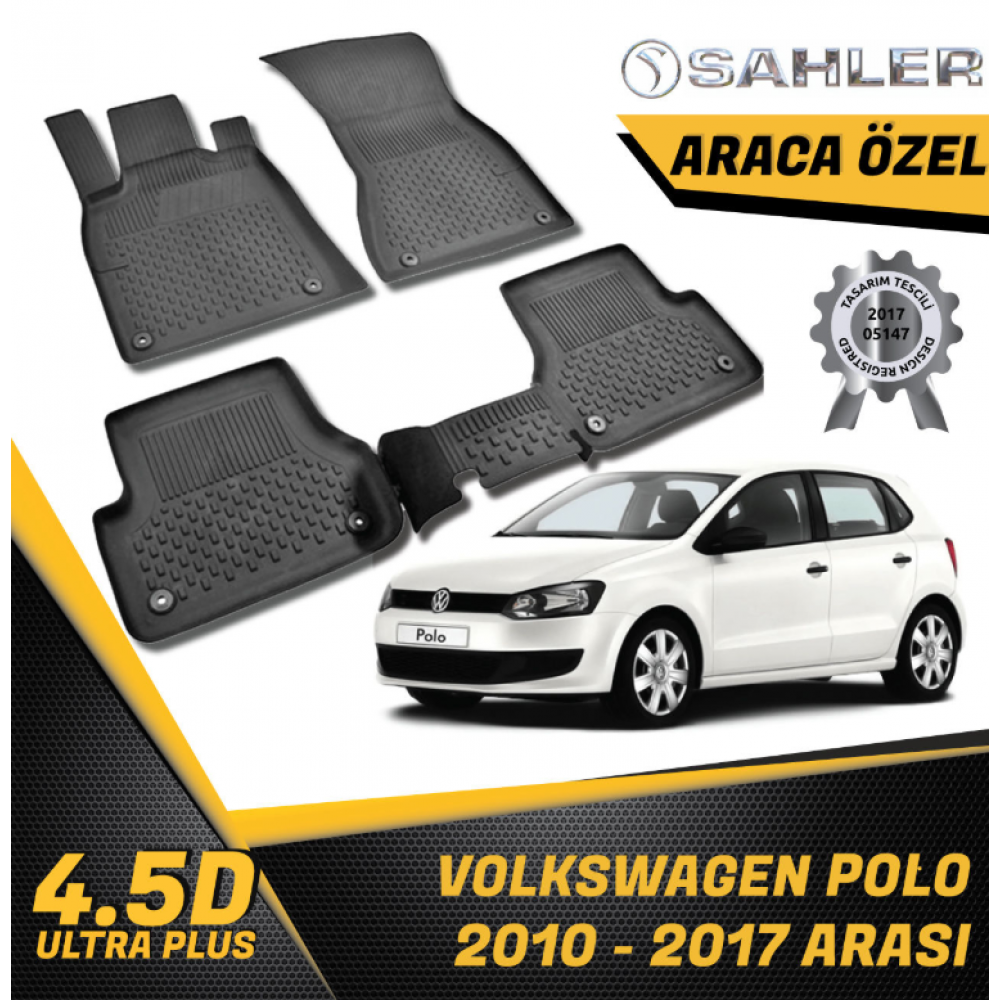  Volkswagen Polo 6R SAHLER 4.5D Paspas (2010-2017) -- MAYUK Dizayn --