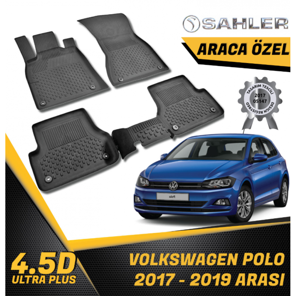  Volkswagen Polo SAHLER 4.5D Paspas (2017-2022) -- MAYUK Dizayn --