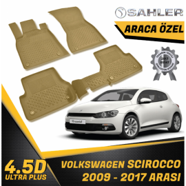  Volkswagen Scirocco Bej SAHLER 4.5D Paspas (2009-2017) -- MAYUK Dizayn --