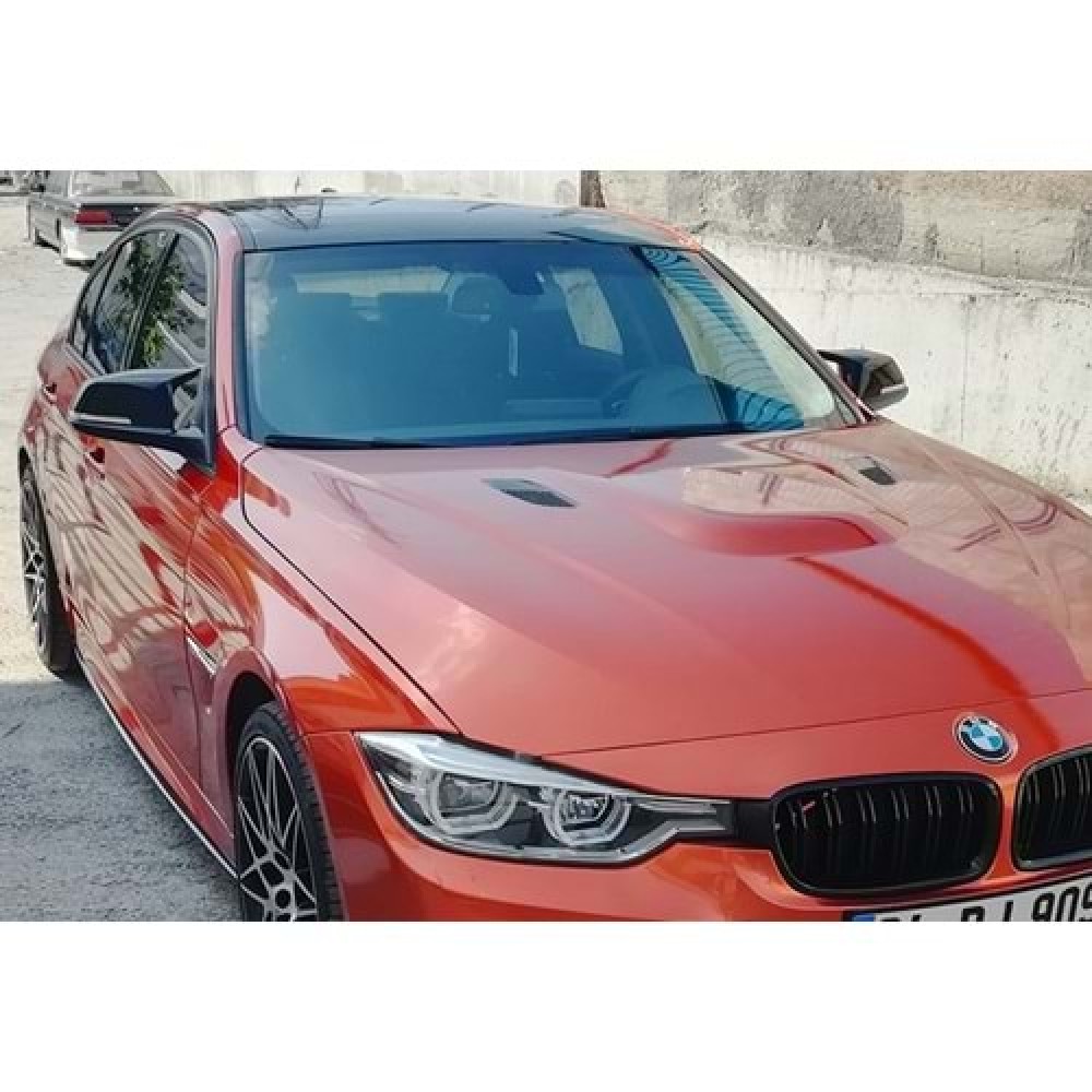 F30 M3 Batman Ayna Kapağı Piano Black ABS / 2012-2018 (TIRNAKSIZ)