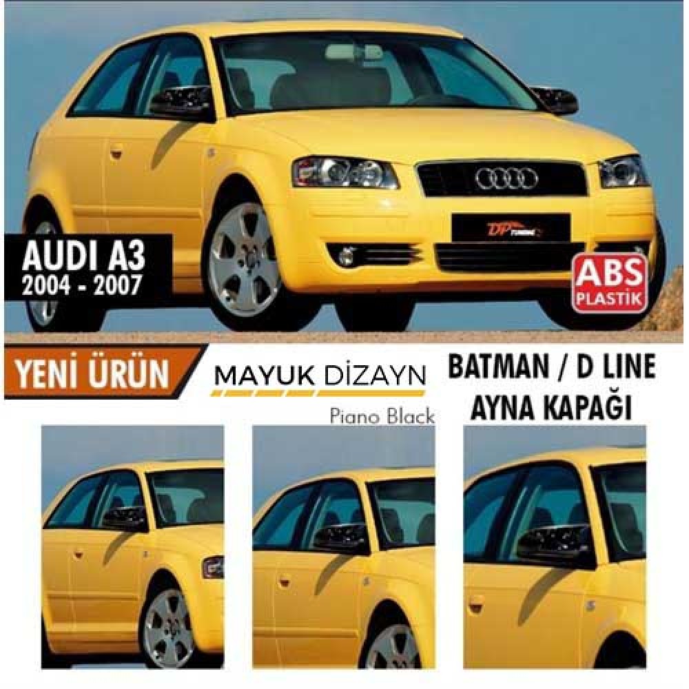 AUDİ A3 8P (2004-2007) BATMAN YARASA AYNA KAPAĞI