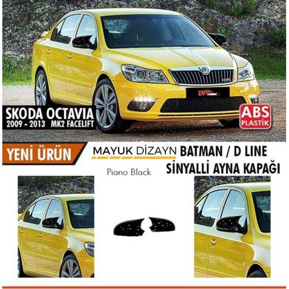 SKODA OCTAVİA (2009-2013) BATMAN YARASA AYNA KAPAĞI