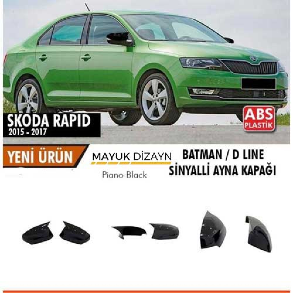 SKODA RAPİD (2015-2017) BATMAN YARASA AYNA KAPAĞI