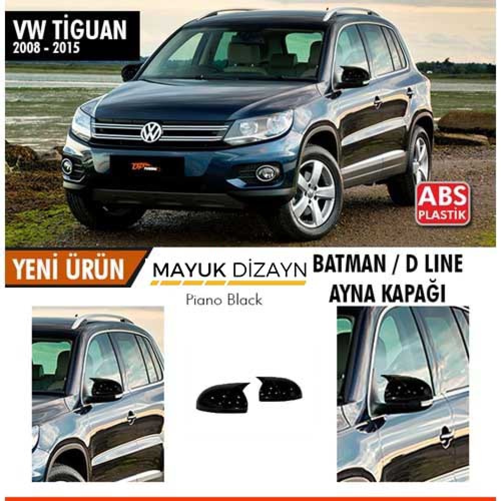 VOLKSWAGEN TİGUAN (2008-2015) BATMAN YARASA AYNA KAPAĞI