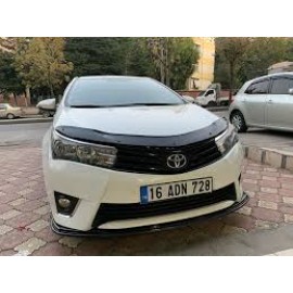 Toyota Corolla 2013+ Kaput Rüzgarlığı PARLAK SİYAH -- MAYUK DİZAYN --