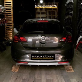 Opel Astra J Rieger Difüzör Makyajlı Kasa