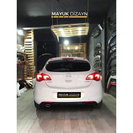 Opel Astra J Plastik Opc Spoiler