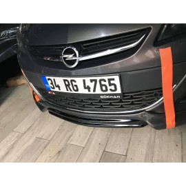 Opel Astra J S Dizayn HB  Makyajlı Ön Tampon Panjur Nikelajı  -- MAYUK Dizayn --