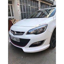 Opel Astra J S Dizayn HB  Makyajlı Sis Nikelajı 2 Parça -- MAYUK Dizayn --