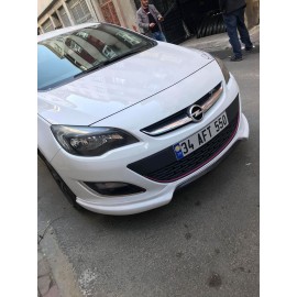 Opel Astra J S Dizayn HB  Makyajlı Sis Nikelajı 2 Parça -- MAYUK Dizayn --