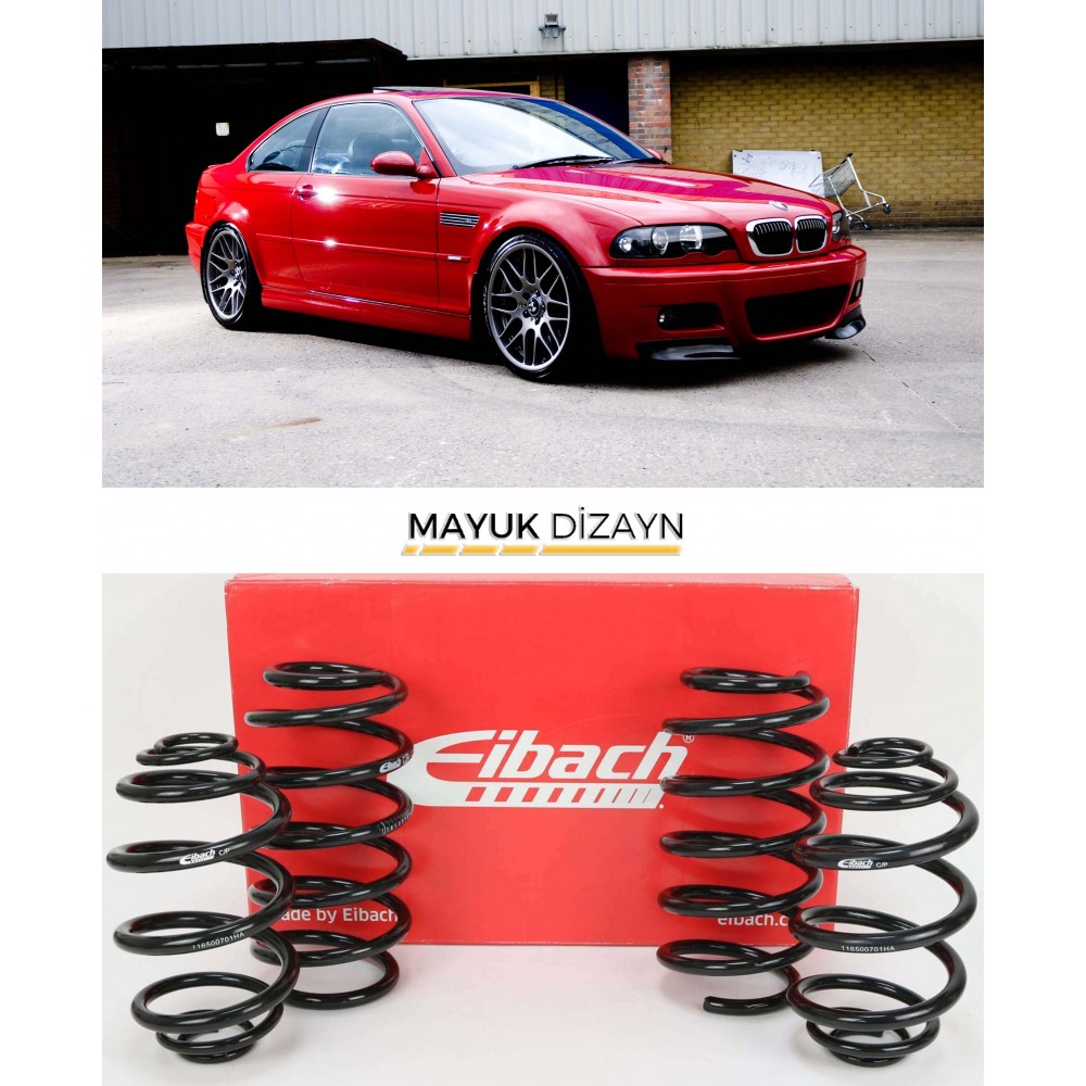 BMW E46 2D EİBACH PRO KİT YAY (2000-2006) --MAYUK Dizayn--