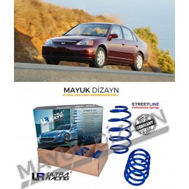 HONDA CİVİC  VTEC 2 ULTRA RACİNG SPOR YAY (2000-2005) --MAYUK Dizayn--