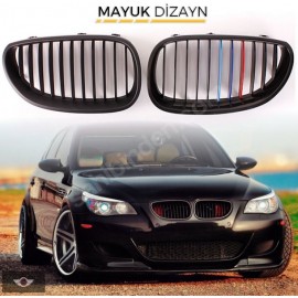 BMW E60 M Tech Mat Siyah Böbrek 2003-2010 --MAYUK Dizayn--