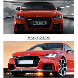 AUDİ TT RS Ön Panjur (2014-) --MAYUK Dizayn--