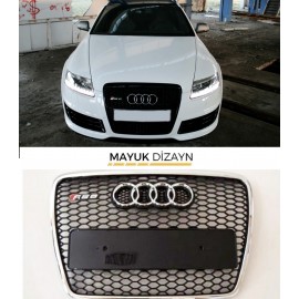 AUDİ A6 4F RS6 Ön Panjur 2005-2011 --MAYUK Dizayn--