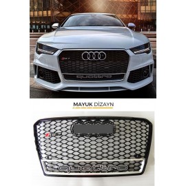 AUDİ A7 4G RS7 Ön Panjur 2014-2017 --MAYUK Dizayn--