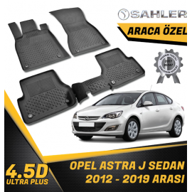 Opel Astra J Sedan SAHLER 4D Havuzlu Paspas -- MAYUK Dizayn --