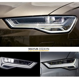 AUDİ A6 C7 OEM Matrix Ledli Far Seti (2014-) --MAYUK Dizayn--