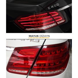 MERCEDES W212 OEM Facelift Ledli Stop 2009-2015 --MAYUK Dizayn--